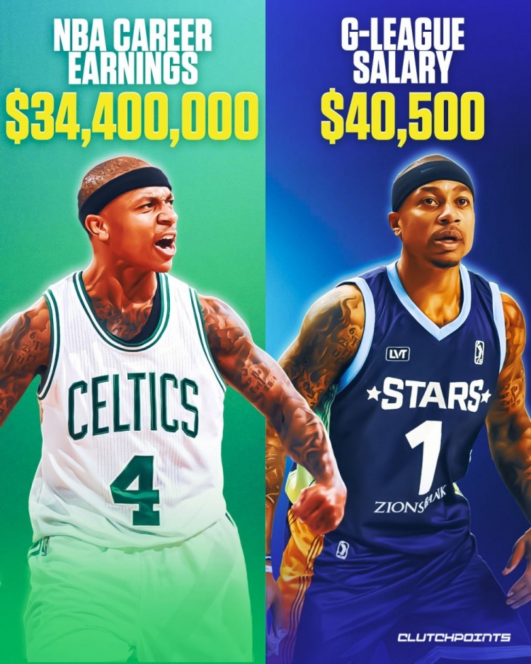  曾拒7000萬合同！小托馬斯G聯(lián)賽薪水4.05萬 NBA生涯共掙3440萬