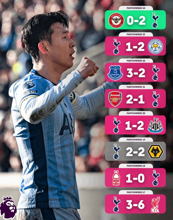  不容易！熱刺終結(jié)英超7輪不勝，此前7場僅1平6負