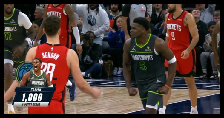  23歲186天！愛德華茲成NBA歷史上最年輕投進1000記三分球員