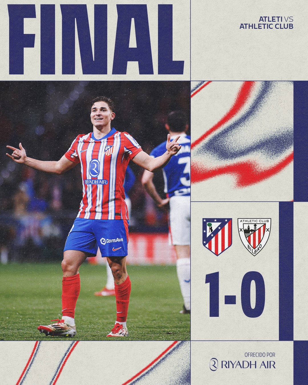  致勝進(jìn)球！阿爾瓦雷斯當(dāng)選馬競1-0畢巴全場最佳球員