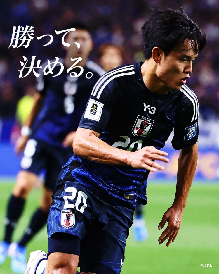  日本隊曬久保建英等球員海報預熱對陣巴林，獲勝將提前出線
